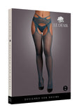 Suspender Pantyhose With Strappy Waist