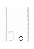 LEVELZ - Wide O Silicone Cock Ring - L - 42mm - Black