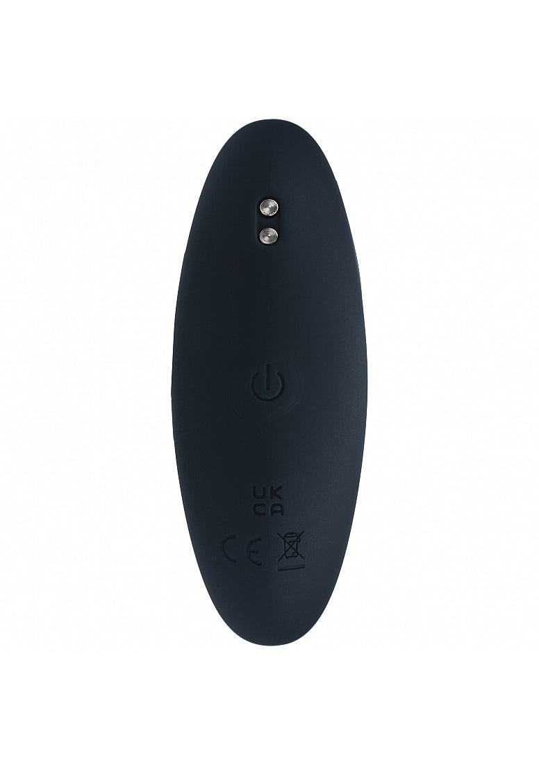 LEVELZ - Vibrating Silicone Prostate Stimulator Anal Plug - Medium - Black