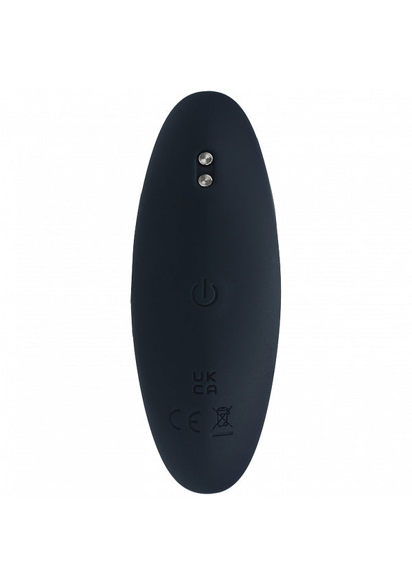 LEVELZ - Vibrating Silicone Prostate Stimulator Anal Plug - Medium - Black