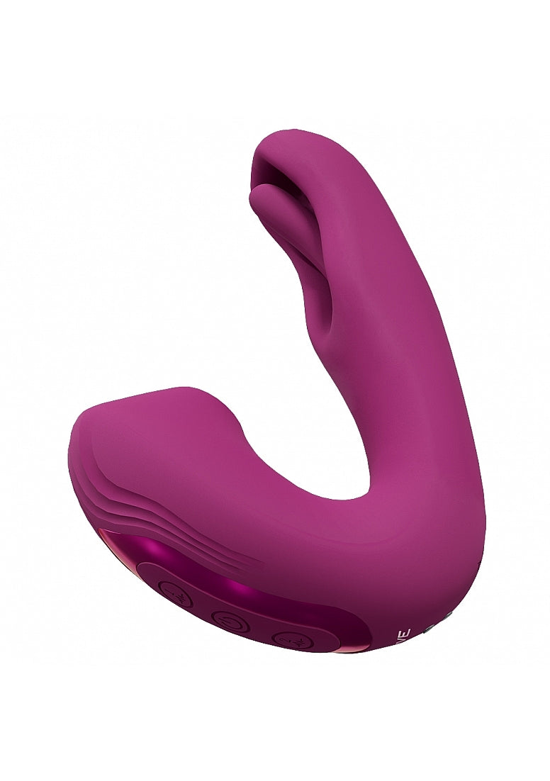 Yuna - Rechargeable Dual Action Airwave Vibrator The Love Store Online Yuna - Rechargeable Dual Action Airwave Vibrator The Love Store Online