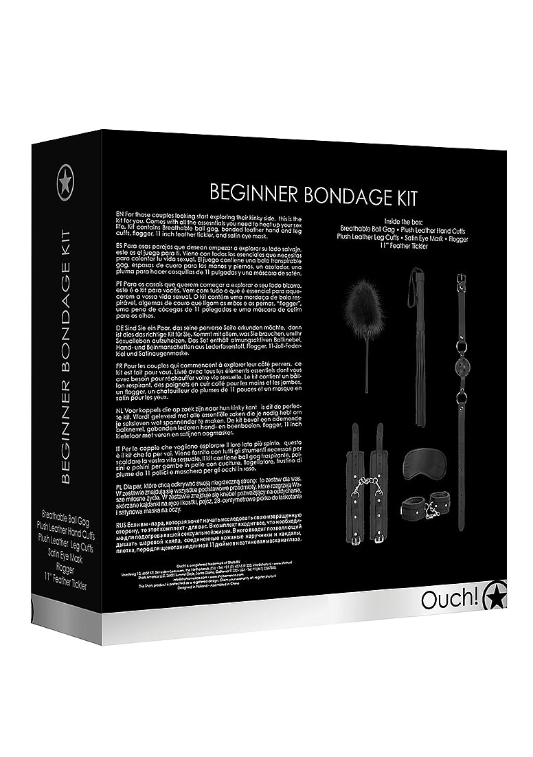 Beginners Bondage Kit - Black