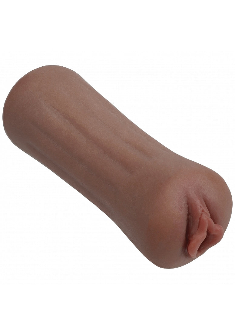 Xkin - Pinup - Lulu Liplust - TPE Small Masturbator - 127g - Brown