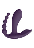 Vive Kata - Pulse Wave & Vibrating Double Penetration Vibrator - Purple