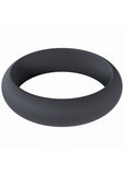 LEVELZ - Wide O Silicone Cock Ring - L - 42mm - Black