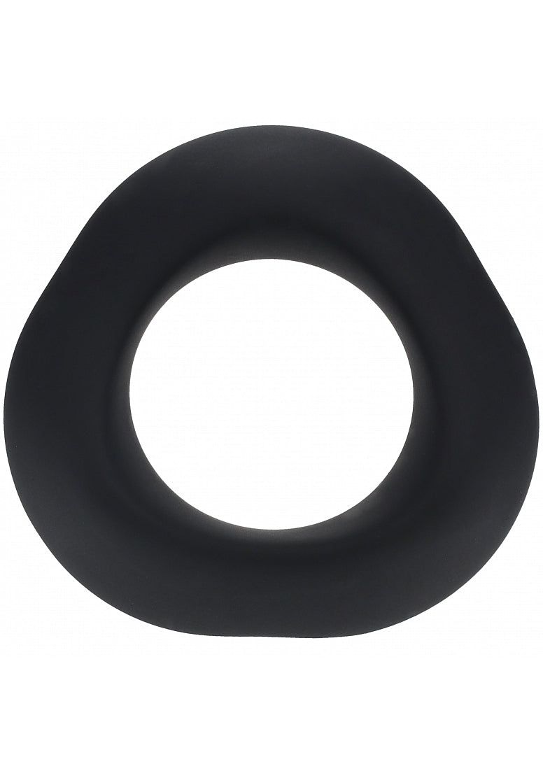 LEVELZ - Ergo Liquid Silicone Cock Ring - Black