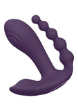 Vive Kata - Pulse Wave & Vibrating Double Penetration Vibrator - Purple