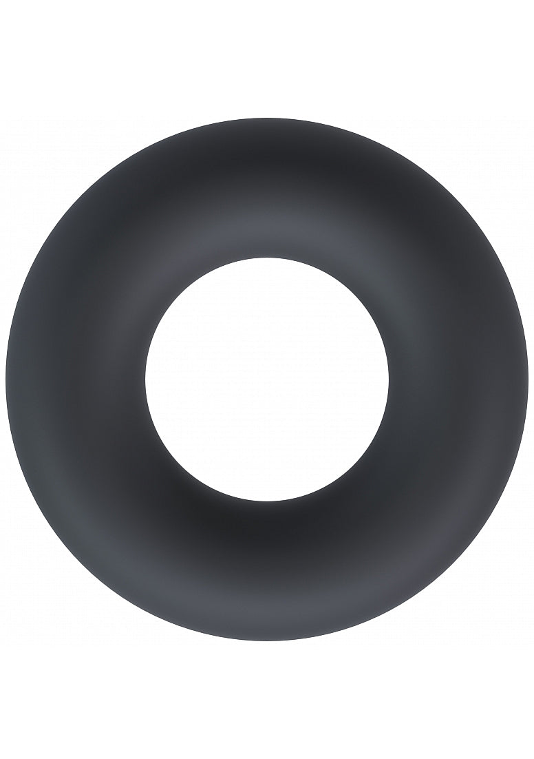 LEVELZ - Liquid Silicone Cock Ring - M - Black
