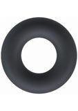 LEVELZ - Liquid Silicone Cock Ring - M - Black