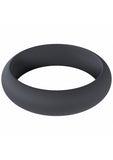 LEVELZ - Wide O Silicone Cock Ring - L - 42mm - Black