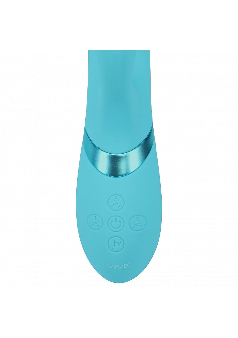 VIVE - Mimi - Rechargeable Triple Motor - G-Spot Vibrating and Tapping Rabbit