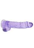REALROCK Crystal 9 in Realistic Dong with Balls