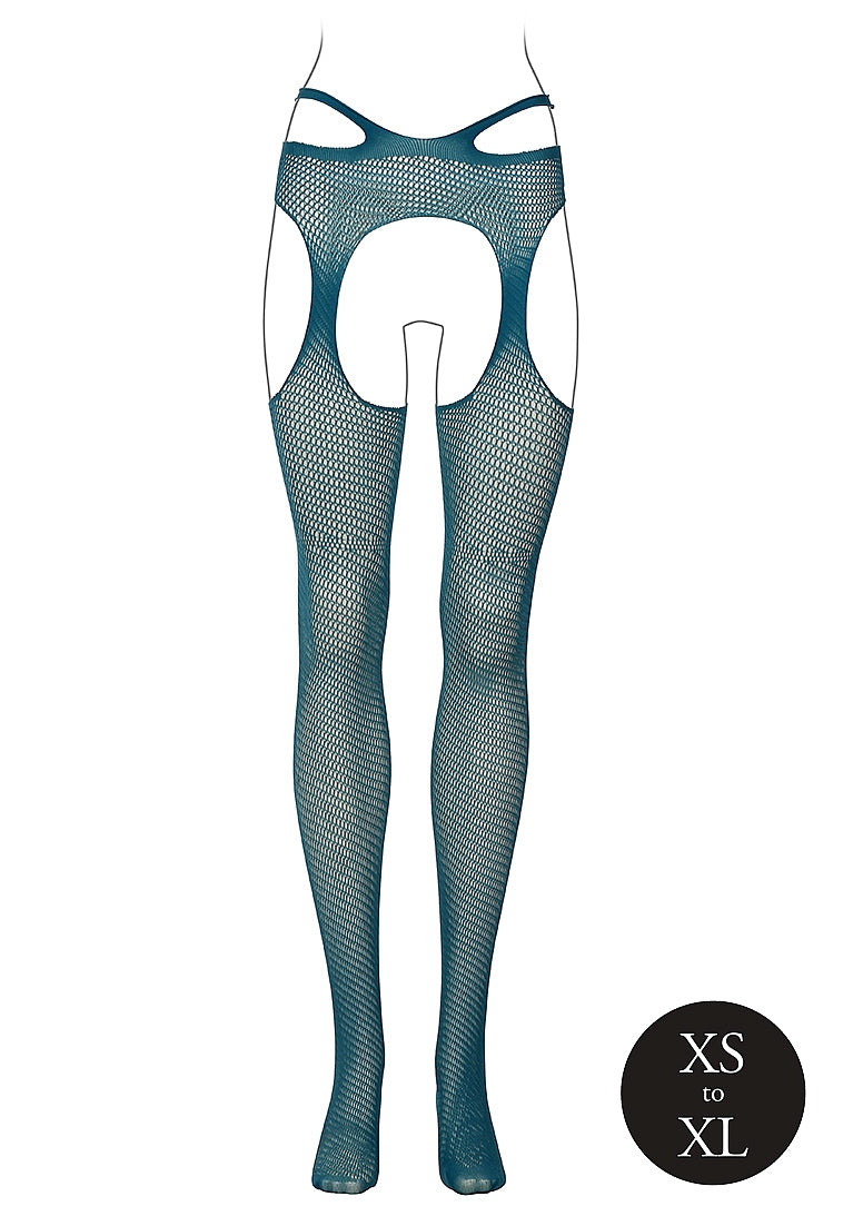 Suspender Pantyhose With Strappy Waist