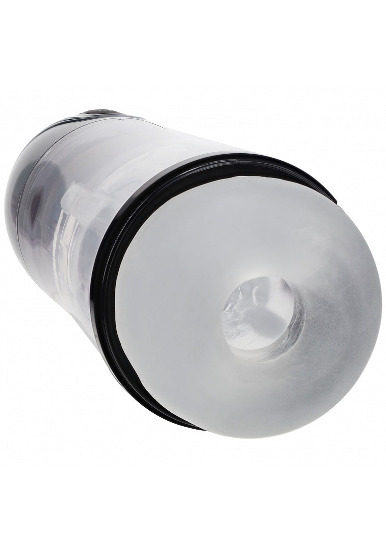 Pumped SonicPull 10 Function Multimedia Enhanced Masturbator - Gun Metal