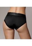 Vibrating Strap-on High-cut Brief