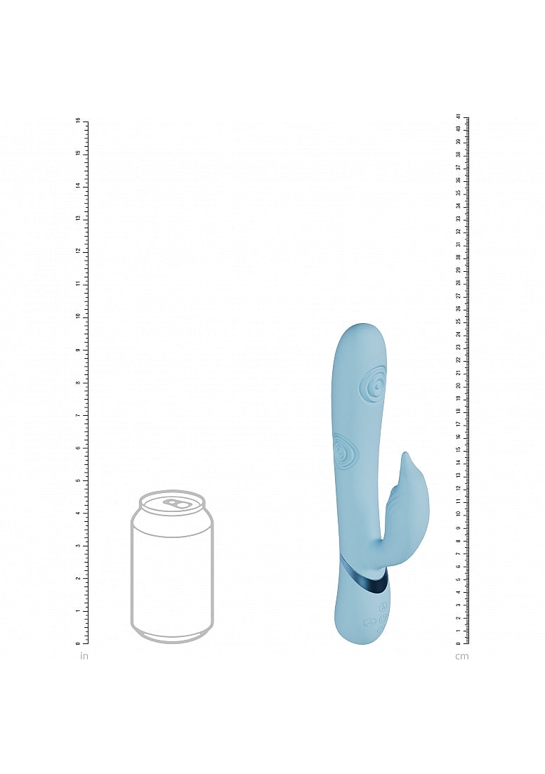 VIVE - Pallina - Rechargeable Triple Motor - G-Spot VIbrating and Tapping Beads Clit Stimulator