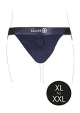 Vibrating Strap-on Panty Harness with Open Back