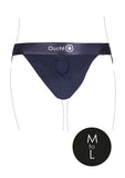 Vibrating Strap-on Panty Harness with Open Back