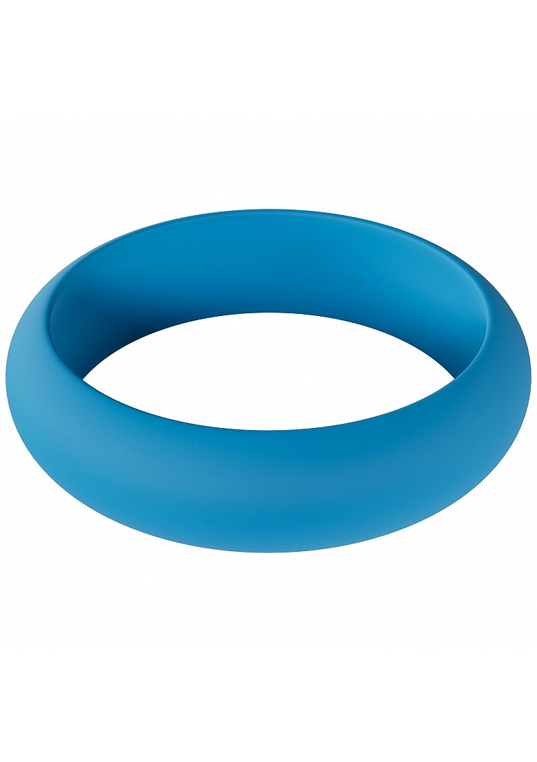 LEVELZ - Wide O Silicone Cock Ring - XL - 50mm - Teal