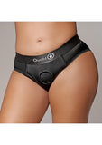 Vibrating Strap-on High-cut Brief