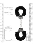 Beginner's Furry Hand Cuffs - With Quick-Release Button