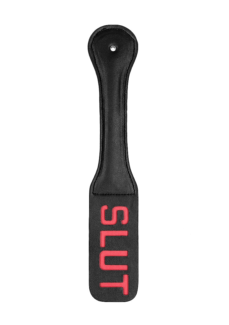 Ouch! Paddle - SLUT - Black
