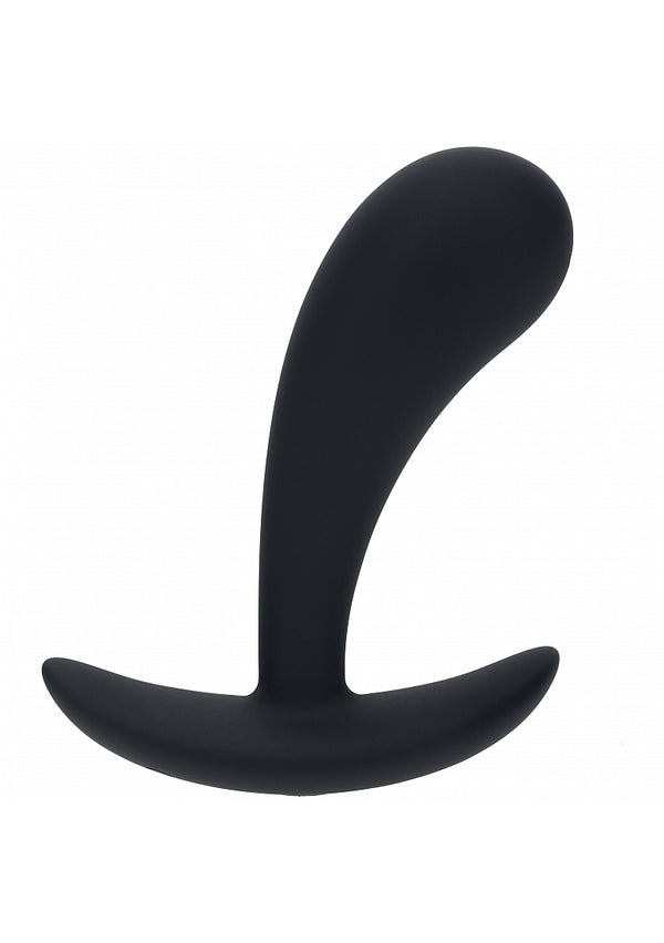 LEVELZ - Vibrating Silicone Prostate Stimulator Anal Plug - Small - Black