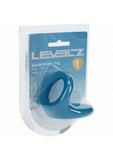 LEVELZ - Double O Silicone Cock Ring - M - Teal