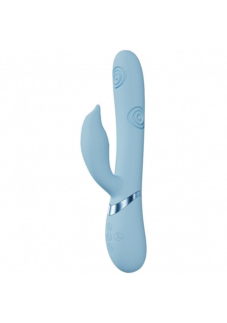 VIVE - Pallina - Rechargeable Triple Motor - G-Spot VIbrating and Tapping Beads Clit Stimulator