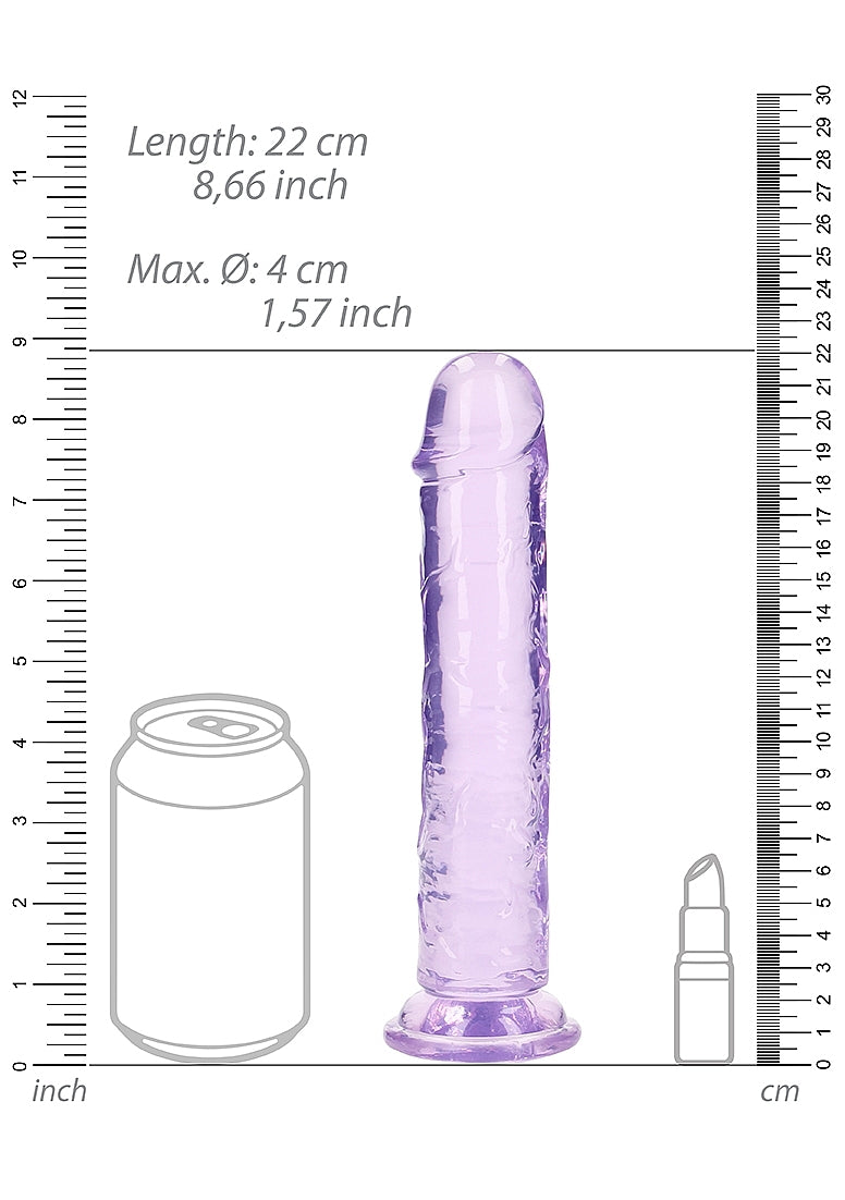 8" Inch Straight No Balls