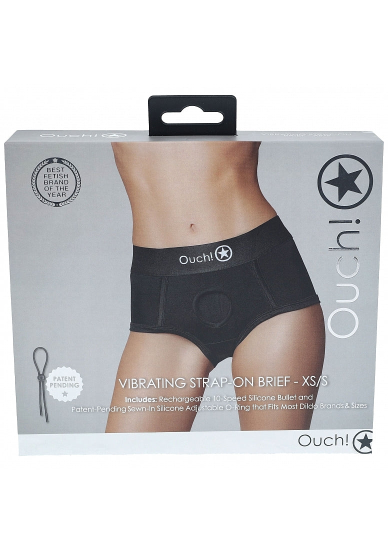 Vibrating Strap-on Brief