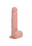 7 " Vibrating Cock With Balls - Regular Straight