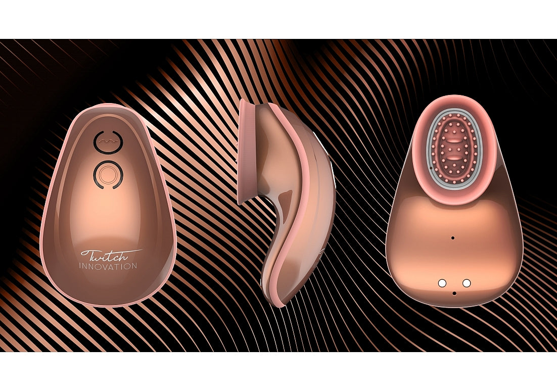 Twitch Hands - Free Suction & Vibration Toy - Rose