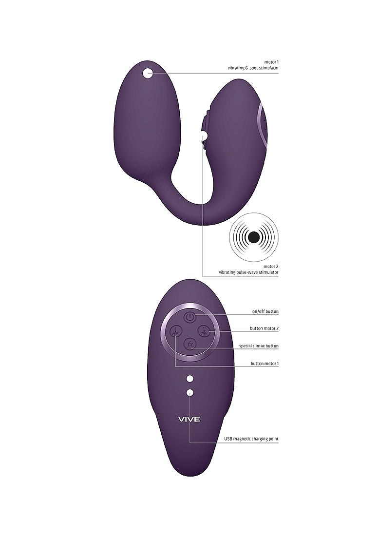 Vive Aika - Pulse Wave & Vibrating Love Egg