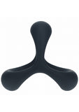 LEVELZ - Tri O Ergo Silicone Cock Ring - Black