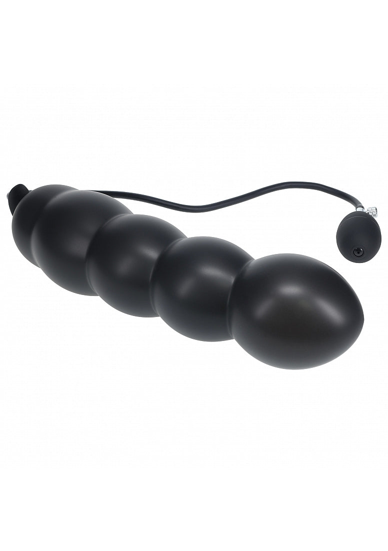 LEVELZ - Beaded Inflatable Silicone Anal Plug - Black The Love Store Online LEVELZ - Beaded Inflatable Silicone Anal Plug - Black The Love Store Online