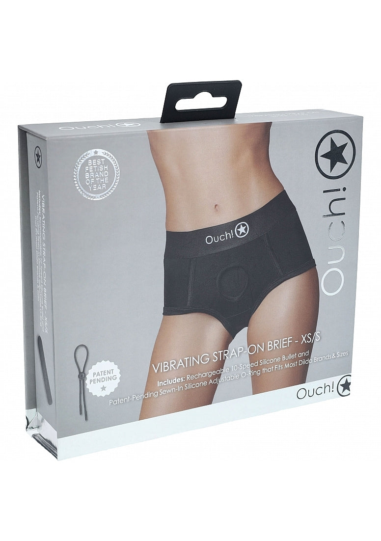Vibrating Strap-on Brief