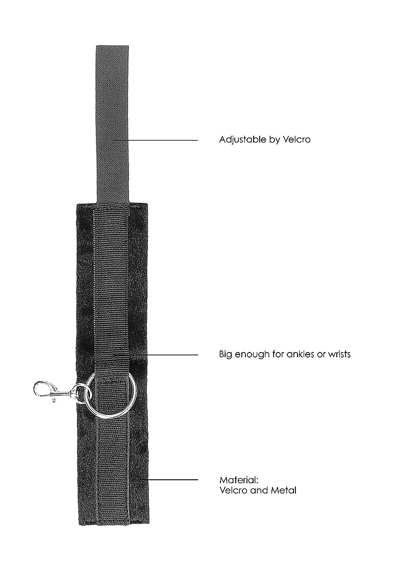 Velcro Hand or Ankle Cuffs - With Adjustable Straps