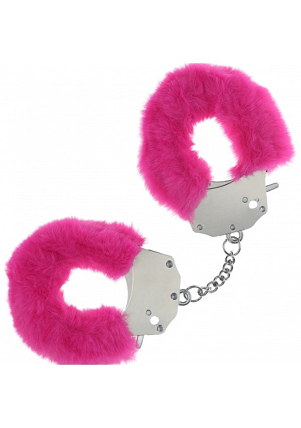 Ouch! Heavy-Duty Fluffy Handcuffs - Pink