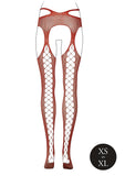 Suspender Pantyhose With Strappy Waist