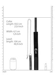 Velcro Collar With Leash And Hand Cuffs - With Adjustable Straps