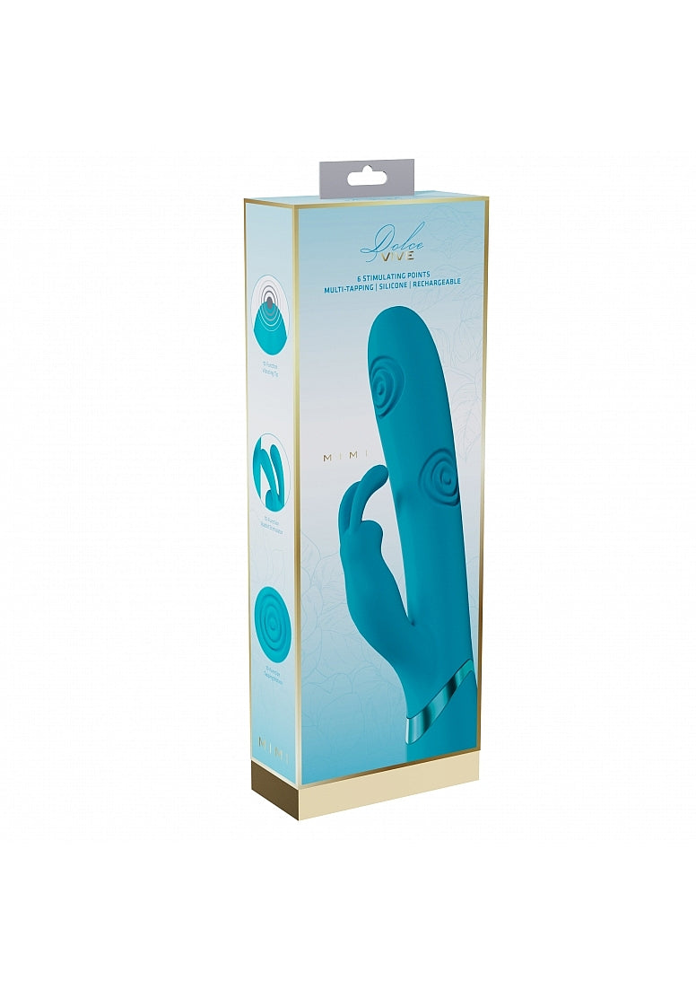 VIVE - Mimi - Rechargeable Triple Motor - G-Spot Vibrating and Tapping Rabbit