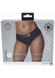 Vibrating Strap-on High-cut Brief