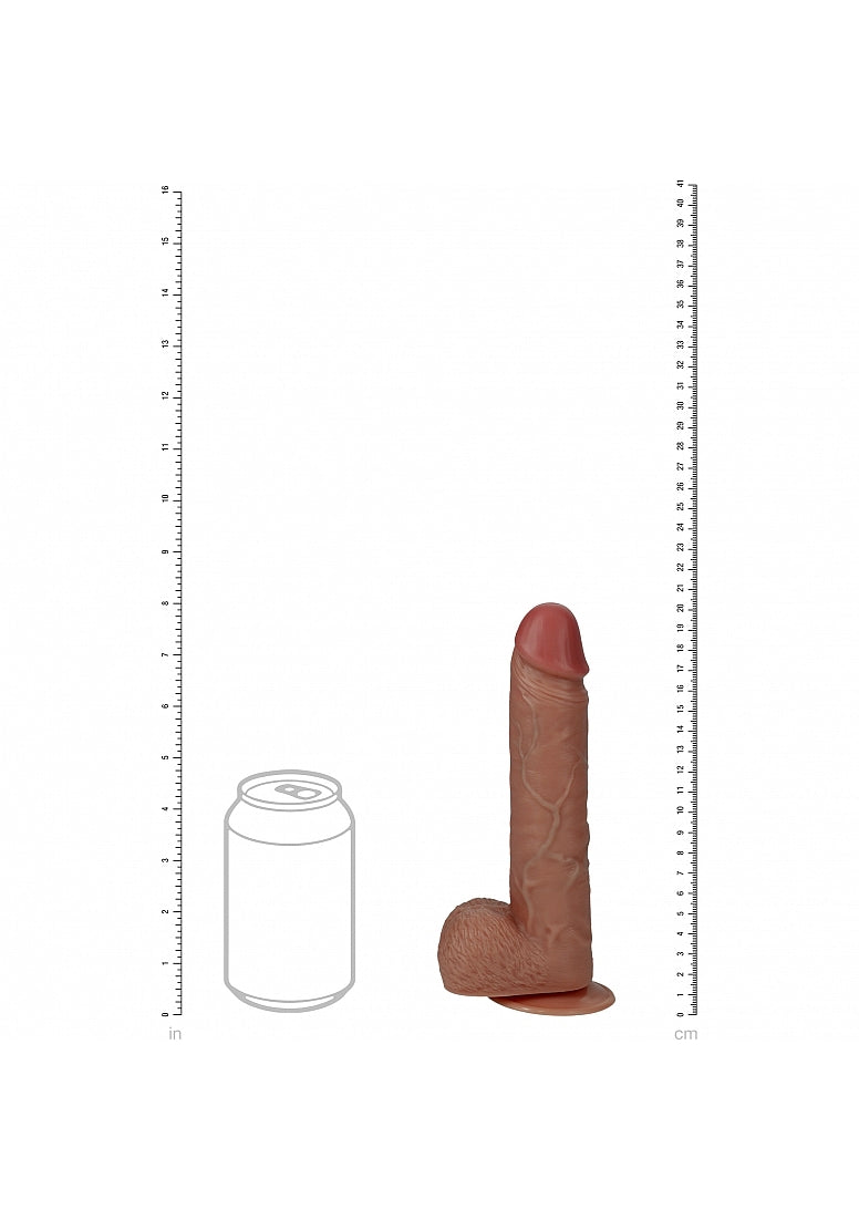 8 " Vibrating and Thrusting Cock With Balls