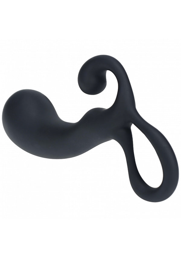 LEVELZ - Bulb with Loop Silicone Prostate Massager - Large - Black