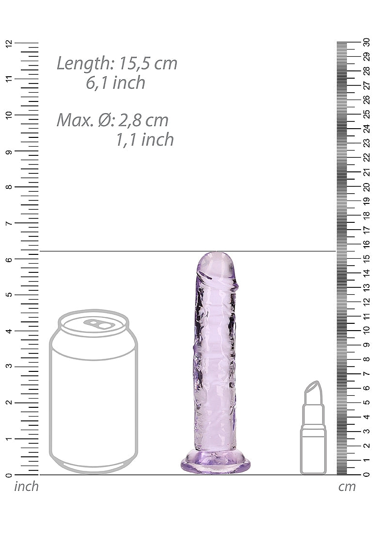 6" Inch Straight No Balls