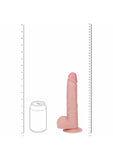 9 " Vibrating Cock With Balls - Regular Straight