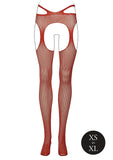 Suspender Pantyhose With Strappy Waist