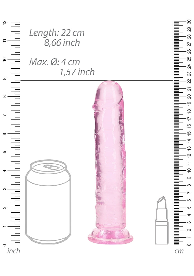 8" Inch Straight No Balls