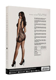High Neck Lace Mini Dress